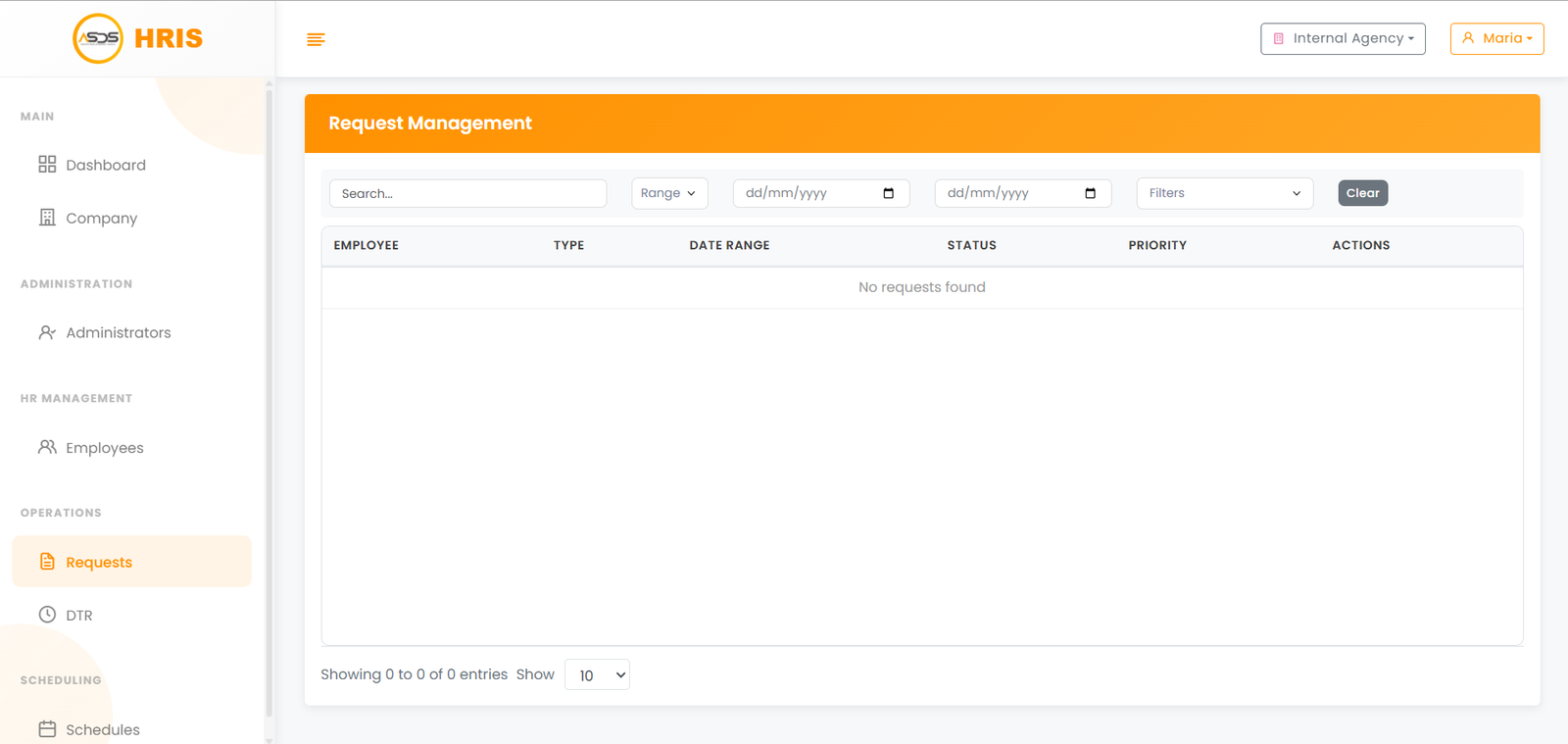 Request Management